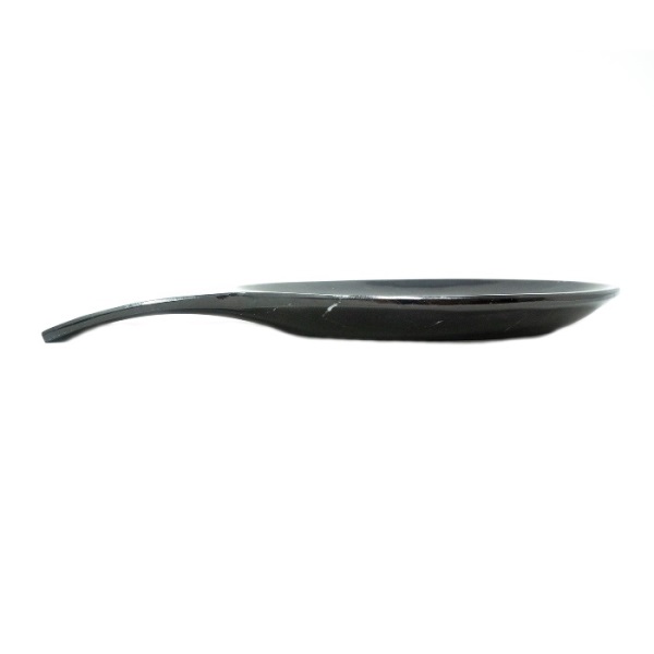 Portacucharas de Mármol Natural, Gris Mazahua / Soporte para Cuchara / Base para Cuchara / Reposa Cuchara / Utensilio para cocina / Decoración de Hogar / Botanero