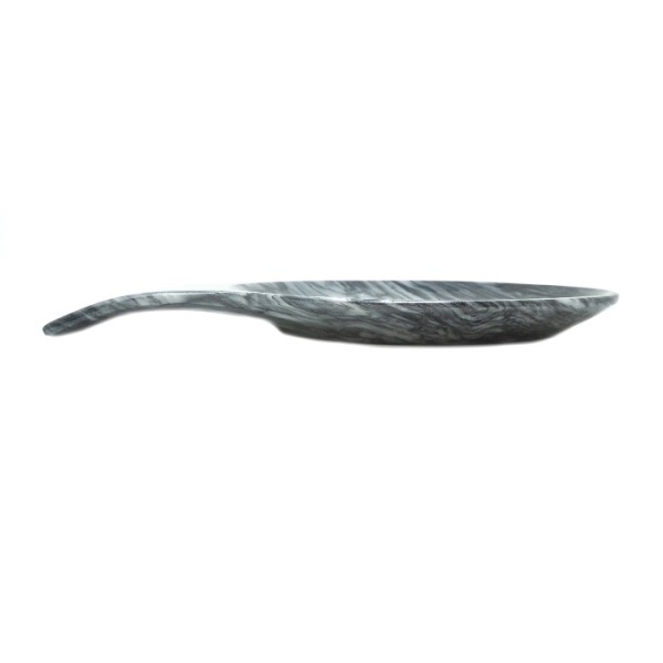 Portacucharas de Mármol Natural, Gris Mazahua / Soporte para Cuchara / Base para Cuchara / Reposa Cuchara / Utensilio para cocina / Decoración de Hogar / Botanero