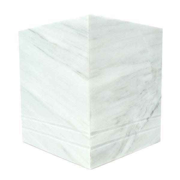 Bote de Basura de Mármol Natural / Basurero / Bote de basura cocina / Bote de Basura de Escritorio / Decoración / Accesorio de Baño / Mármol