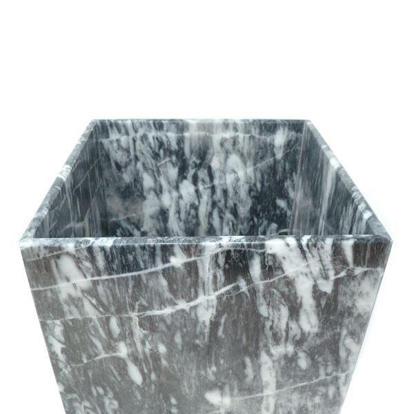 Bote de Basura de Mármol Natural / Basurero / Bote de basura cocina / Bote de Basura de Escritorio / Decoración / Accesorio de Baño / Mármol