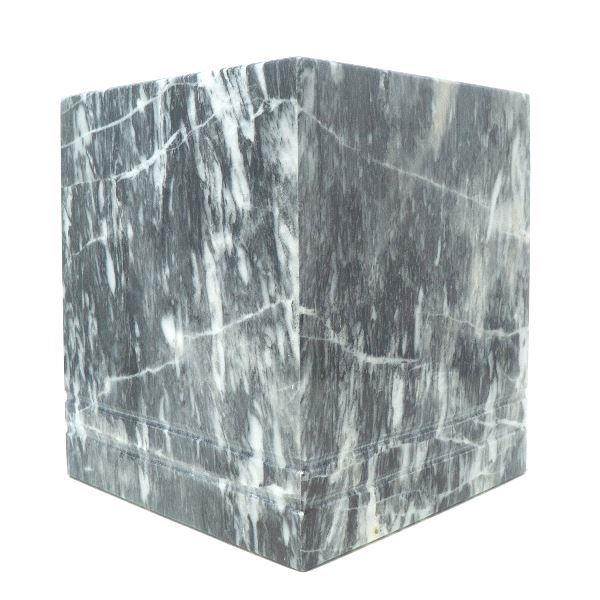 Bote de Basura de Mármol Natural / Basurero / Bote de basura cocina / Bote de Basura de Escritorio / Decoración / Accesorio de Baño / Mármol