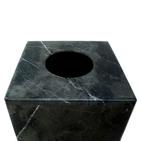 Caja para kleenex de Mármol Natural / Kleenex / Caja de Pañuelos / Funda para Pañuelos / Servilletero / Soporte de Pañuelos para Baño, Dormitorio o Cocina / Dispensador de pañuelos
