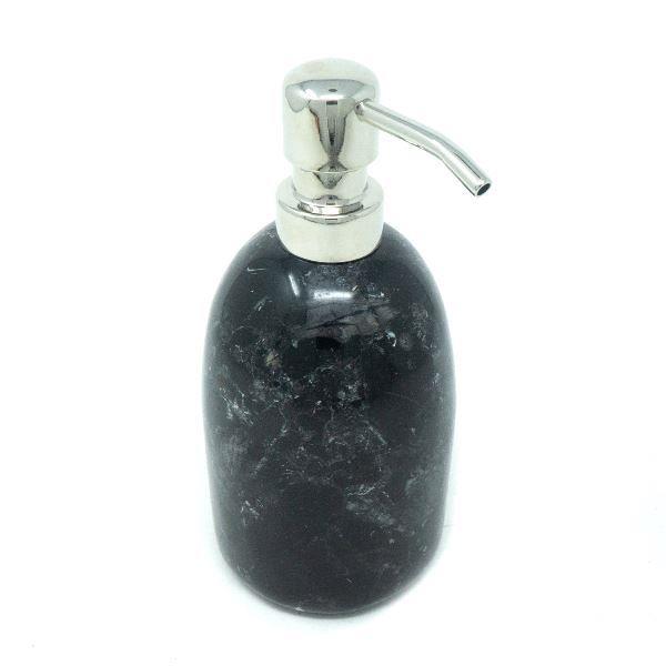 Dispensador para Jabón liquido de Mármol Natural / Dispensador de shampoo / Dispensador de líquidos / Dispensador de jabón para Cocina / Dispensador de jabón para Baño / Dispensador de loción / Dispensador de líquidos para Hotel, Restaurante, Oficina y Bar.