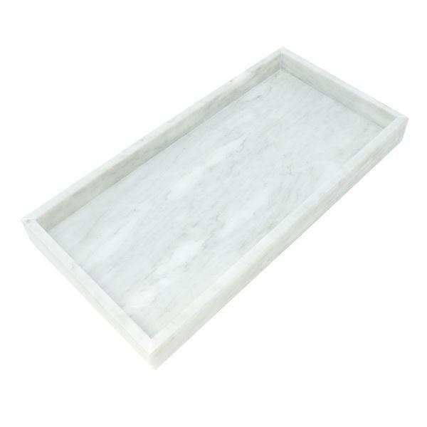 Charola para Toallas de Mármol Natural / Bandeja de Lujo para Toallas / Toallero de Baño / Charola de Baño / Bandeja organizadora de Baño / Soporte para Toallas / Bandeja de Bañera / Caja para toallas / Accesorio de Baño