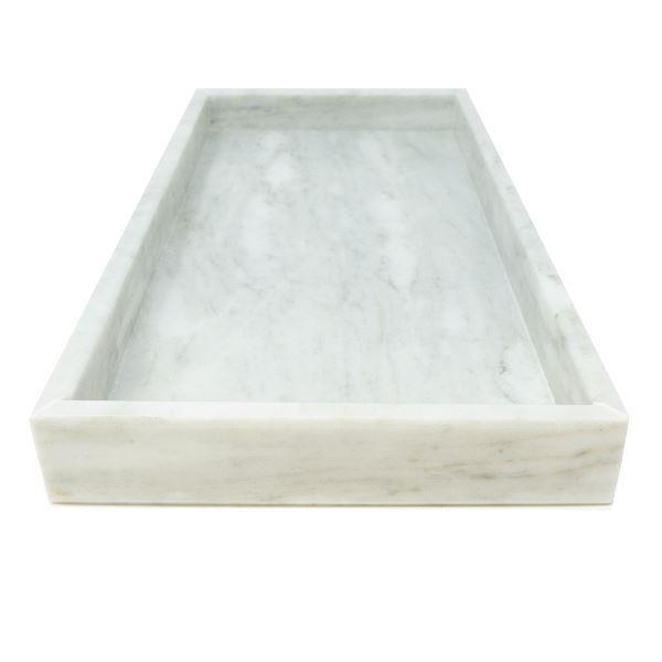 Charola para Toallas de Mármol Natural / Bandeja de Lujo para Toallas / Toallero de Baño / Charola de Baño / Bandeja organizadora de Baño / Soporte para Toallas / Bandeja de Bañera / Caja para toallas / Accesorio de Baño