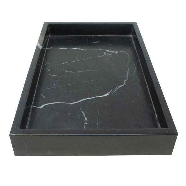 Charola para Toallas de Mármol Natural / Bandeja de Lujo para Toallas / Toallero de Baño / Charola de Baño / Bandeja organizadora de Baño / Soporte para Toallas / Bandeja de Bañera / Caja para toallas / Accesorio de Baño