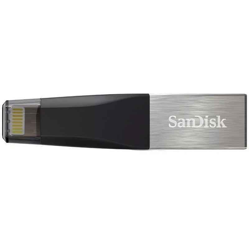 Memoria USB 128GB Sandisk iXpand Mini USB 3.0 a Lightning  SDIX40N-128G-GN6NE 
