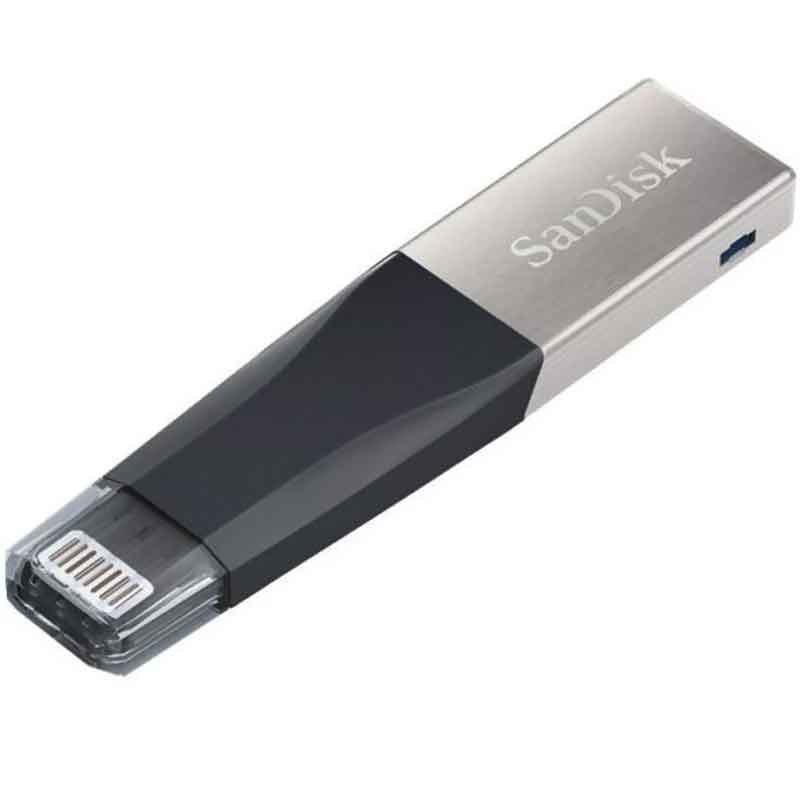 Memoria USB 128GB Sandisk iXpand Mini USB 3.0 a Lightning  SDIX40N-128G-GN6NE 