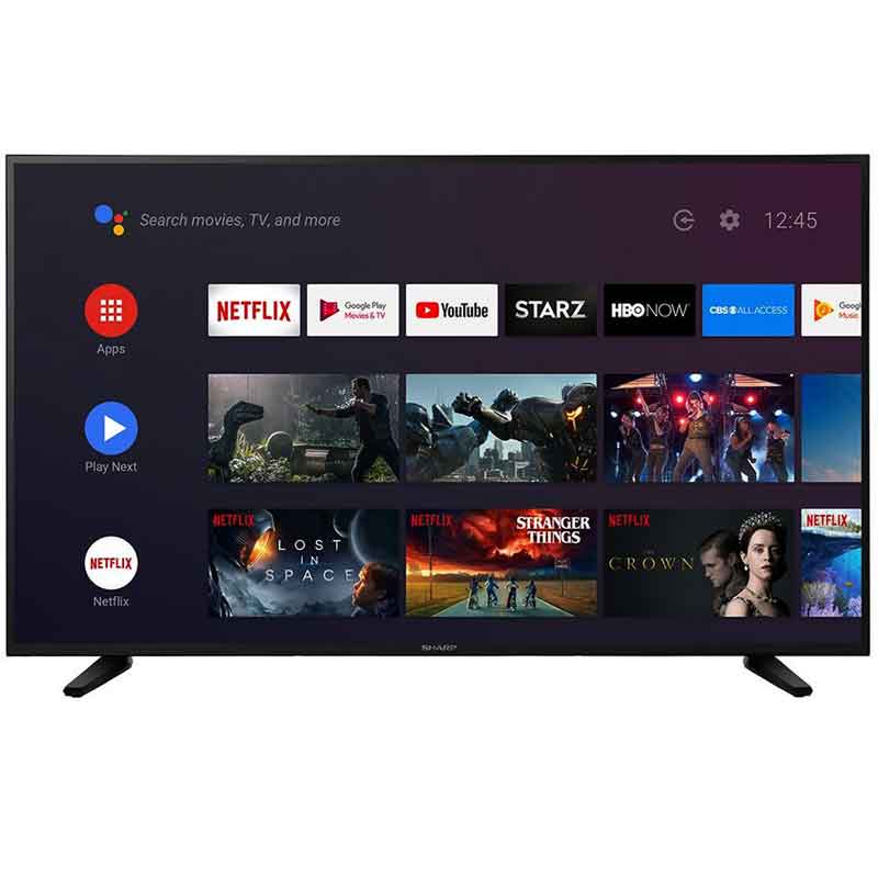Pantalla Sharp 55 Lc-55Q7530U Television 4K Smart Tv Hdr Producto Reacondicionado