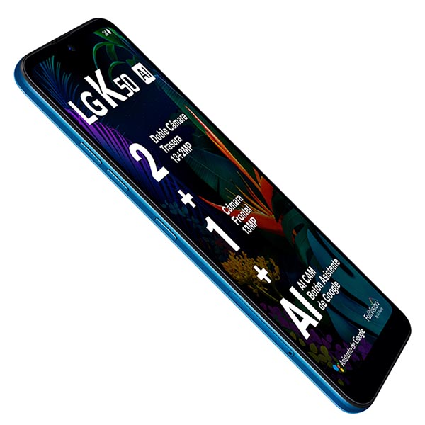 Celular LG LTE LM-X520HM K50 Color AZUL Telcel