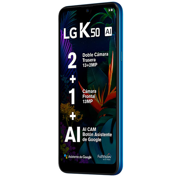 Celular LG LTE LM-X520HM K50 Color AZUL Telcel