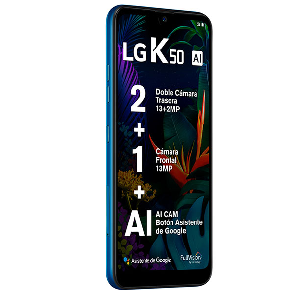 Celular LG LTE LM-X520HM K50 Color AZUL Telcel