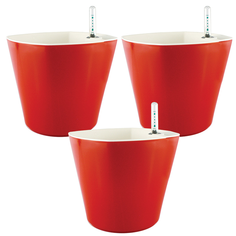 Smart Garden Kit 3 X Maceta Autorregable Oc1816 Decorativa - Chica Moderna