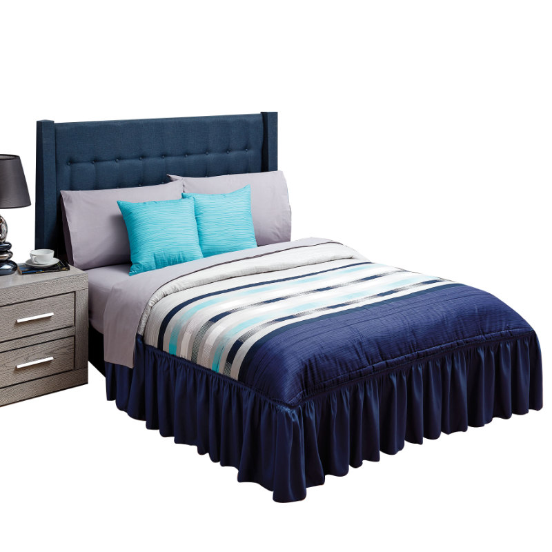 Colcha Matrimonial Azul Apolo Elefantito Hogar