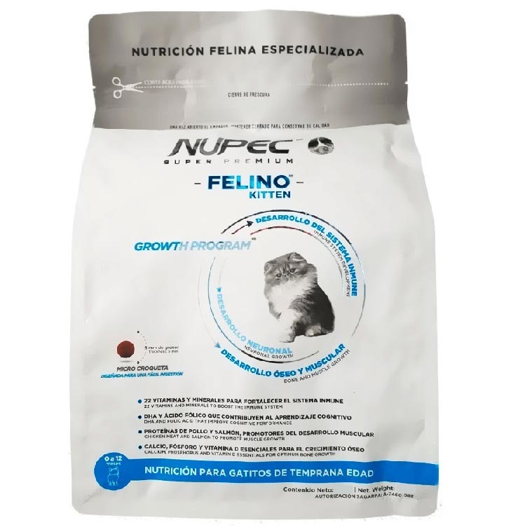 Nupec Felino Kitten 3 Kg - Alimento Para Gato Cachorro