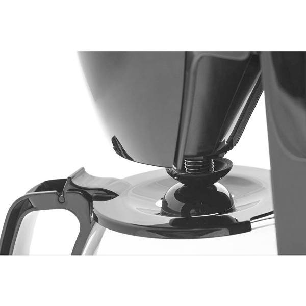 Cafetera Taurus de 6 tazas color negro modelo con filtro permanente modelo  COFFEEMAX6 