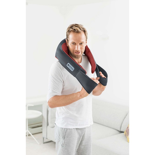 Aparato Masaje Shiatsu 8 Cabezales de masaje 3D Beurer MG151