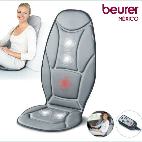 Asiento Masaje 5 Motores 2 Niveles Casa y Auto Beurer MG155