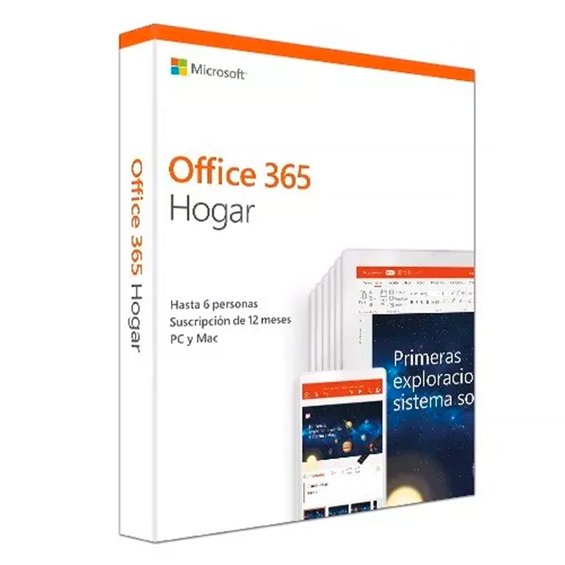 Licencia Office 365 Hogar para 6 usuarios