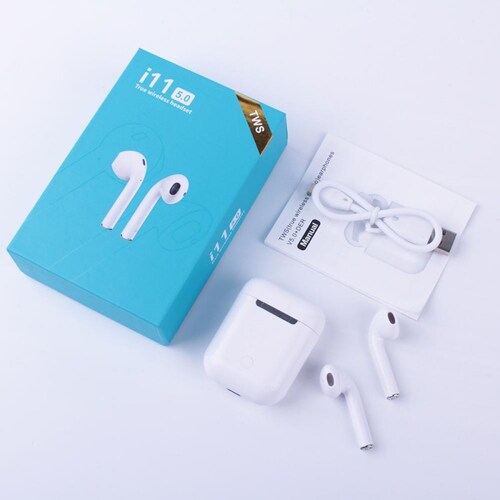 Audifonos Bluetooth tipo Airpods i11 TWS TOUCH