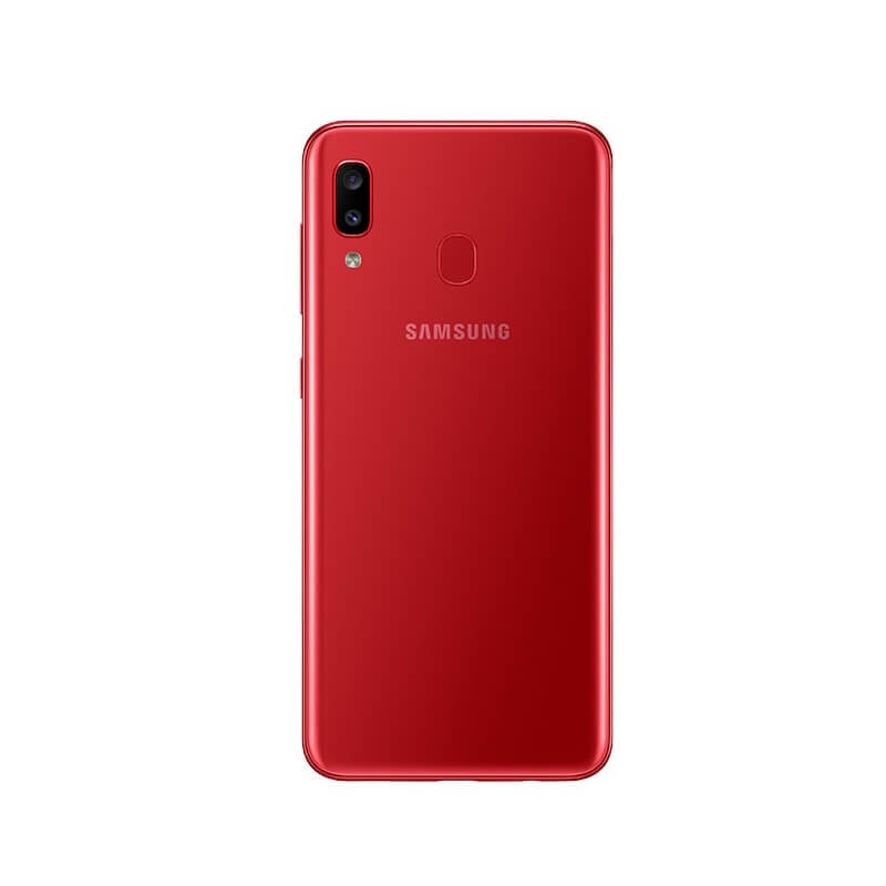 Celular Samsung Galaxy A20 32GB 3GB RAM 13 MP + 5 MP Desbloqueado Nuevo ROJO
