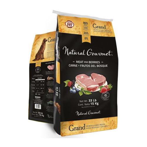 Natural Gourmet Grand Adulto Raza Mediana / Grande 15 Kg