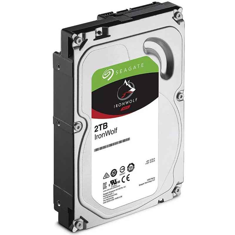 Disco Duro Interno 2TB SEAGATE IronWolf Para NAS 5900RPM 3.5 ST2000VN004