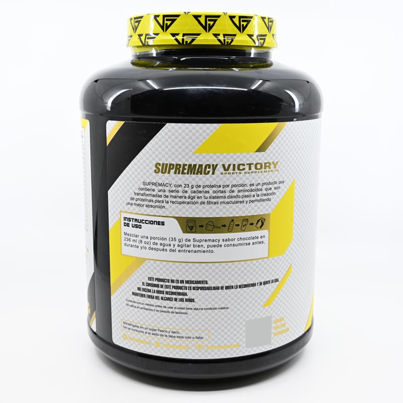 Proteina Victory Supremacy 2.268 Kg (5 Lbs) Sabor Chocolate