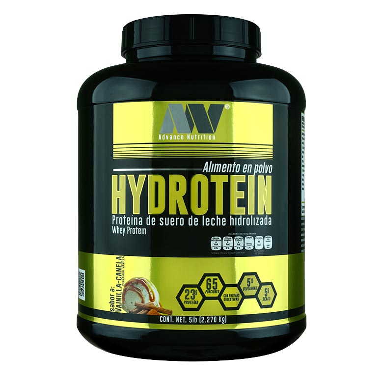 Proteina Advance Nutrition Hydrotein 5 Libras Sabor Vainilla Canela