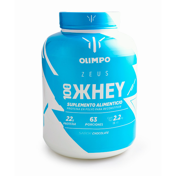 Proteina Olimpo Zeus 100% Whey 5 Lbs (2.2 Kg) Sabor Chocolate