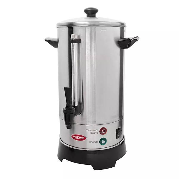 Cafetera Turmix de 50 tazas de acero inoxidable modelo  TU55