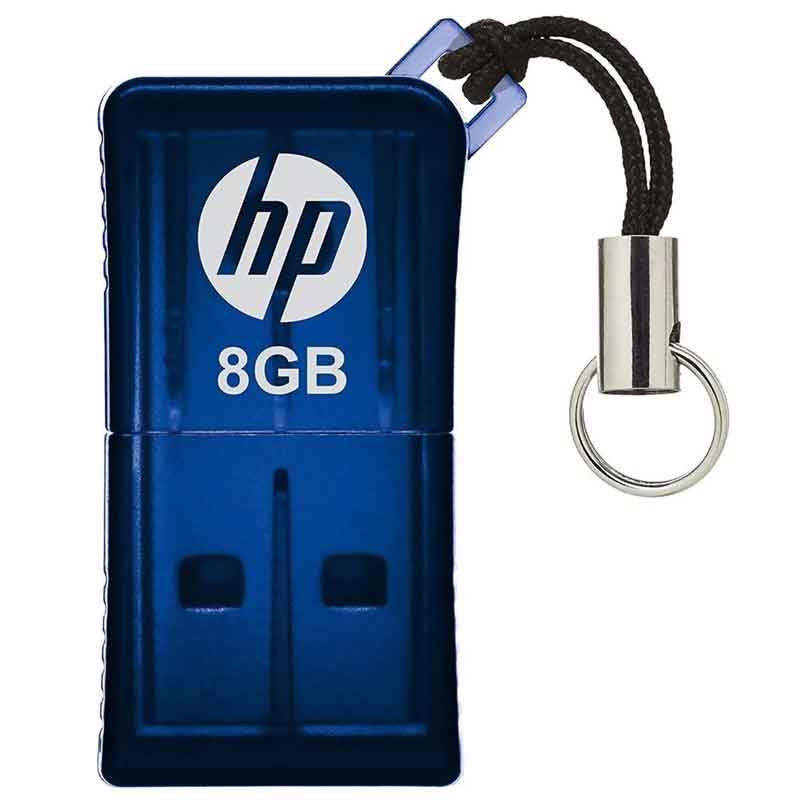 Memoria Usb Hp V165w 8gb 2.0 Azul Hpfd165w-08