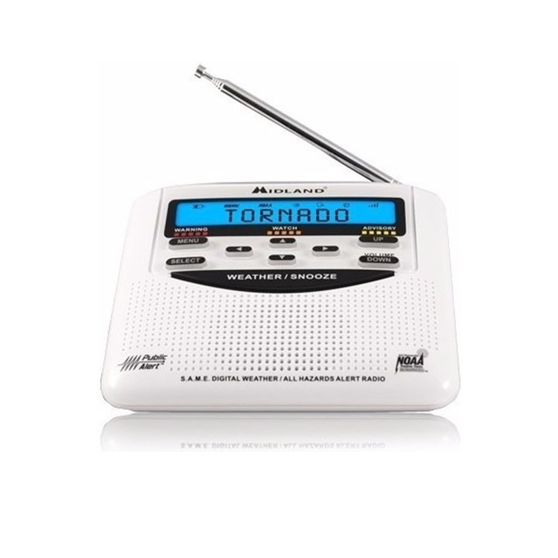 Sistema de Alerta Midland WR120 de Todos los Peligros del Tiempo