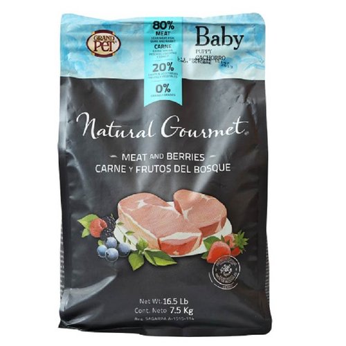 Natural Gourmet Baby Puppy 7,5 Kg - Alimento Para Cachorro