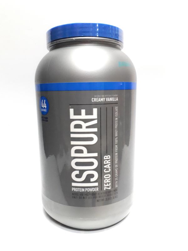 Proteína Isolatada Isopure 3 Libras Sabor Vainilla