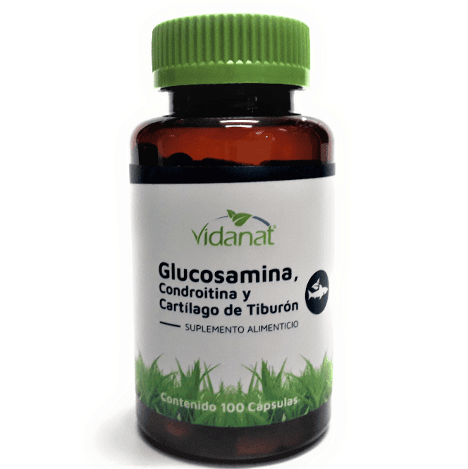 Recuperador Articular Glucosamina Condroitina Y Cartílago De Tiburón 100 Cápsulas
