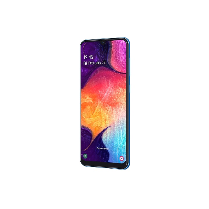 Celular Samsung Galaxy A50 64GB 4GB RAM  25 MP + 5 MP + 8 MP Desbloqueado Nuevo AZUL