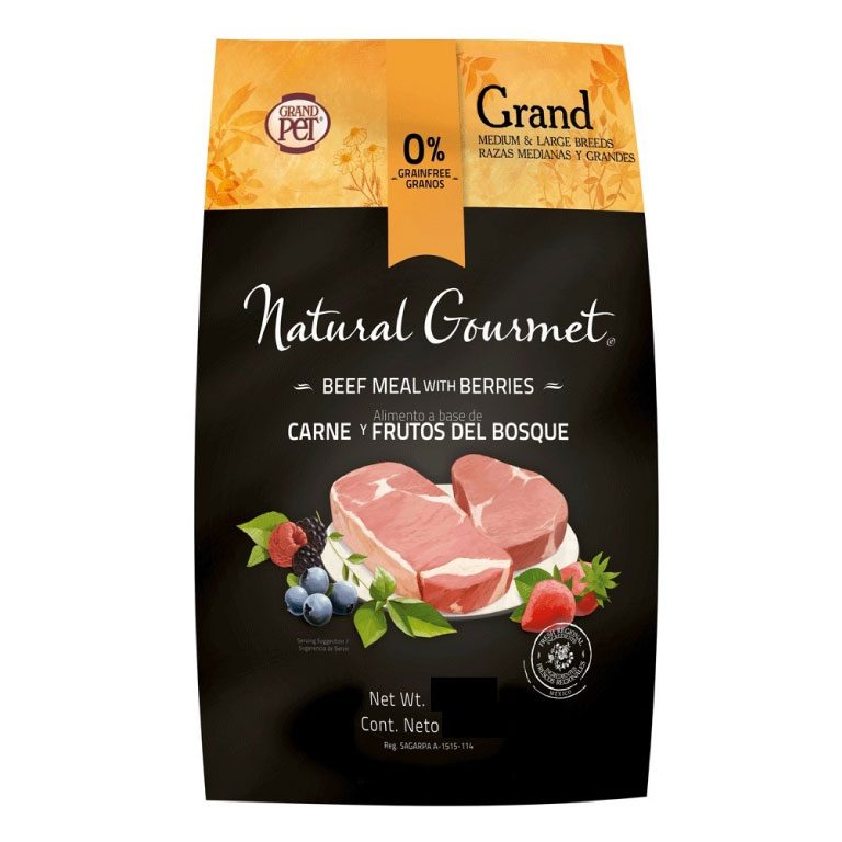 Natural Gourmet Grand Adulto Raza Mediana / Grande 7,5 Kg