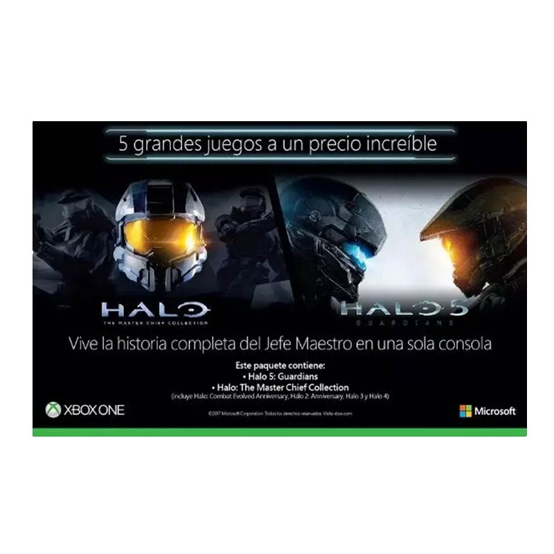 Xbox One Juego Combo Pack Halo