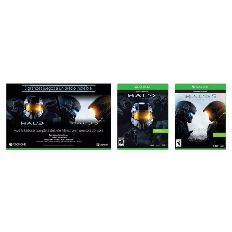 Xbox One Juego Combo Pack Halo