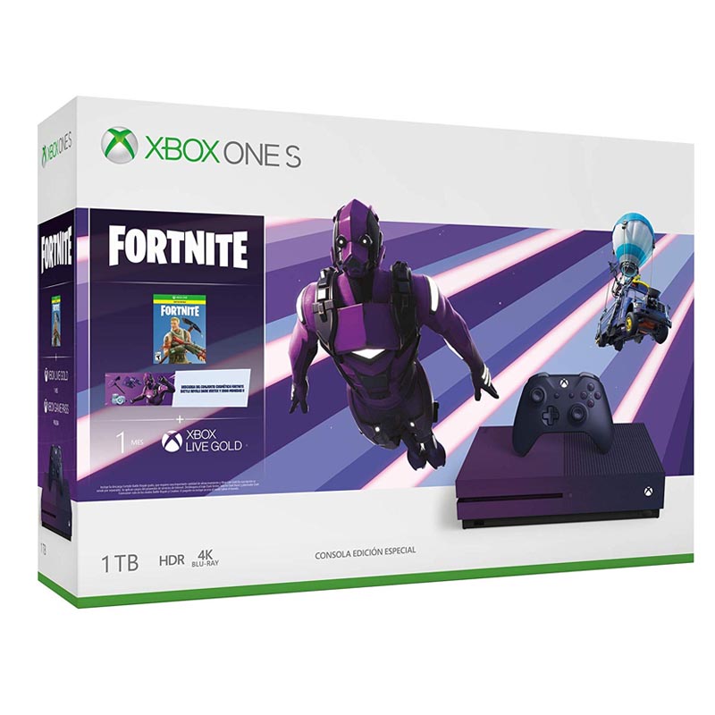 Xbox One S Consola 1TB + Fortnite Battle Royale - Special Edition