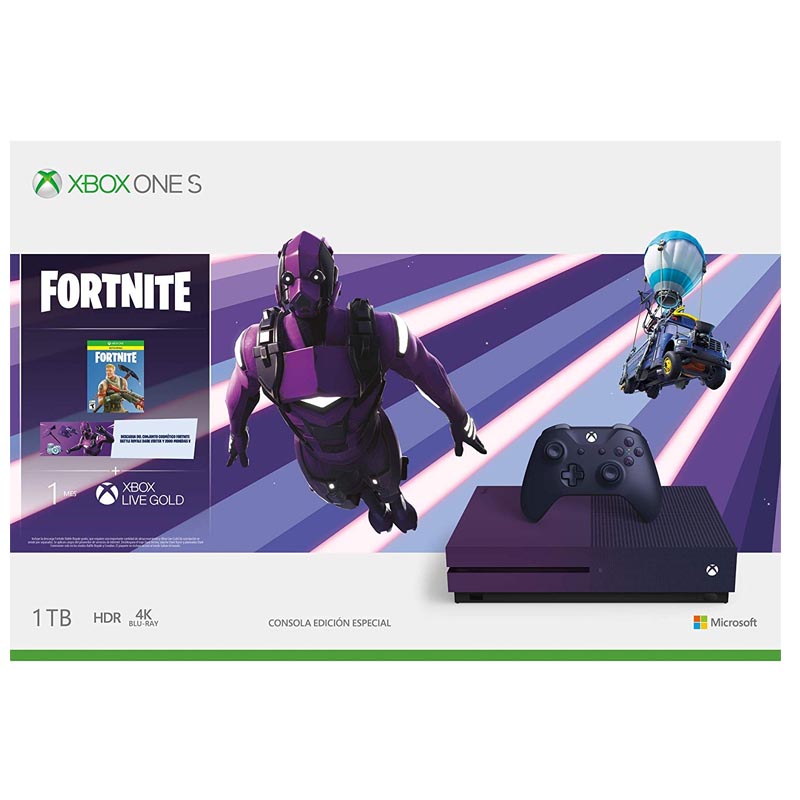 Xbox One S Consola 1TB + Fortnite Battle Royale - Special Edition