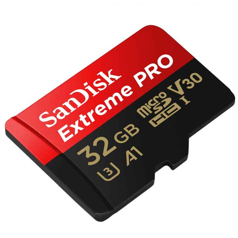 Memoria Micro SD 32GB Sandisk Extreme PRO A2 U3 V30 Clase 10 SDSQXCG-032G-GN6MA 