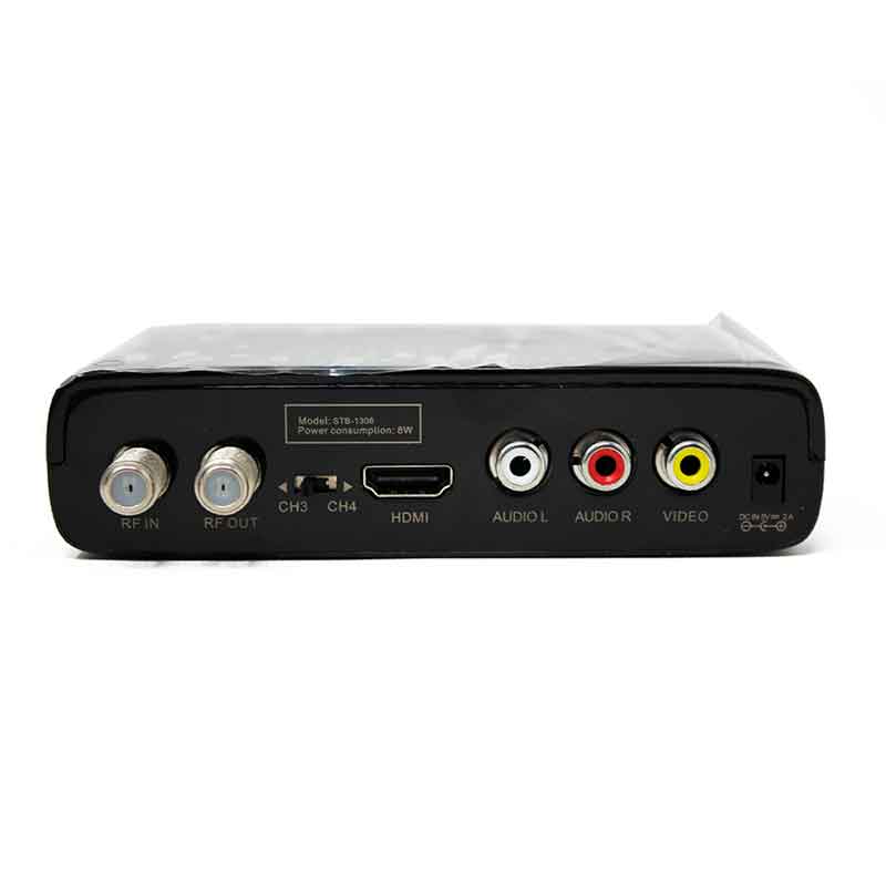 Antena Interior Con Decodificador Clear Tv Stb-1306