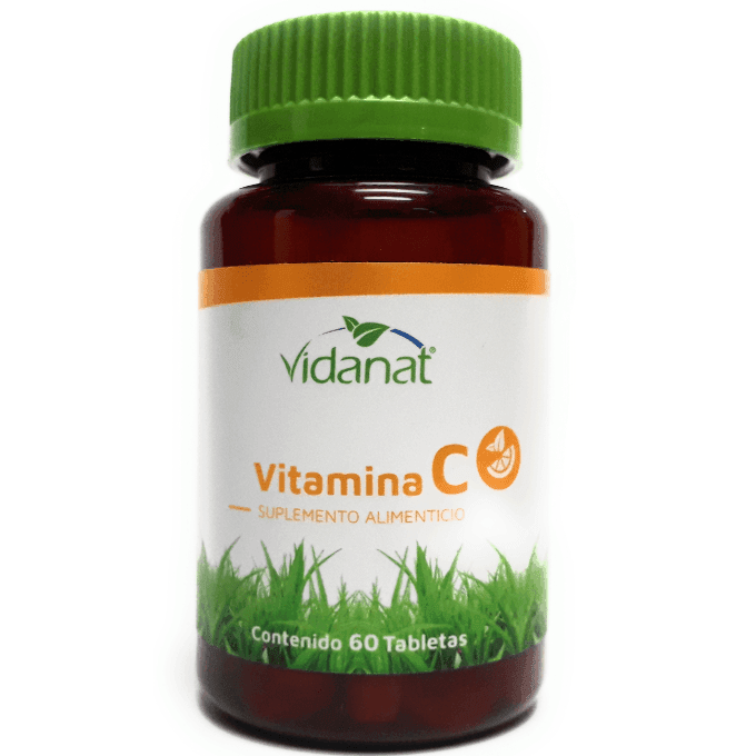 Suplemento Alimenticio Vitamina C 60 tabletas