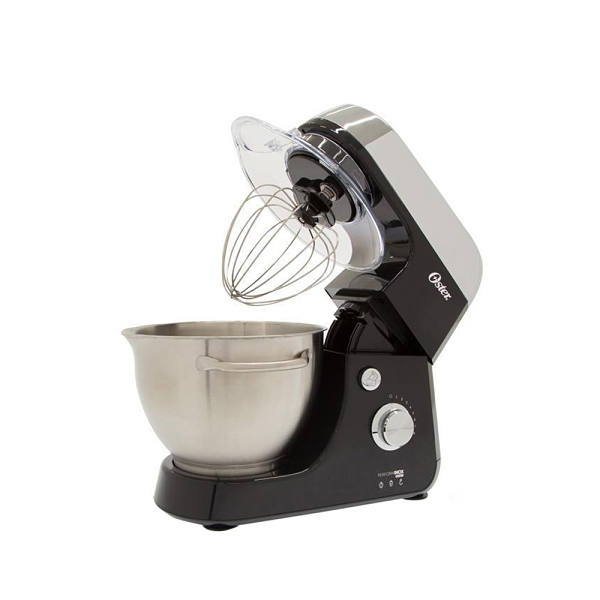 Batidora de pedestal Oster color negro  8 velocidades  acero inoxidable modelo FPSTSM2711-013	.