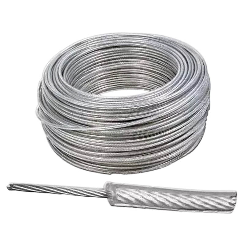 Cable De Alambre De Acero Galvanizado Recubierto De Nailon
