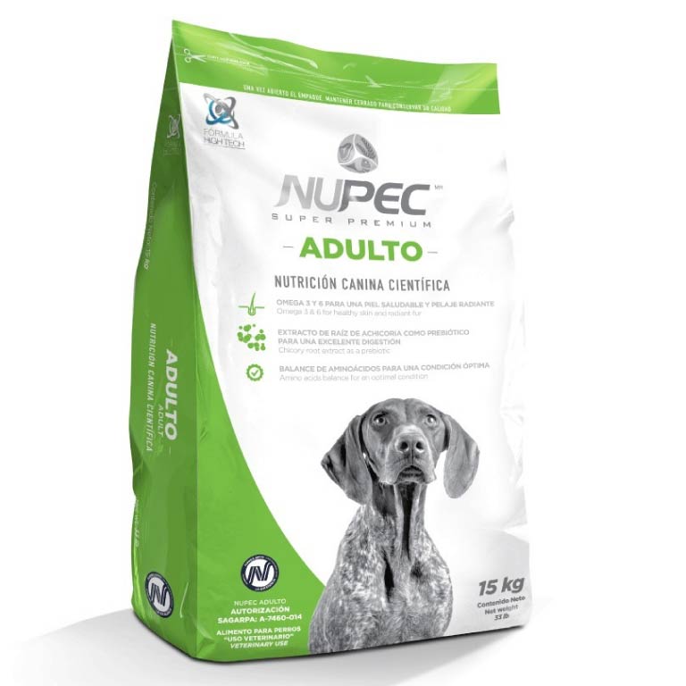 Nupec Adulto 15 Kg - Alimento Para Perro