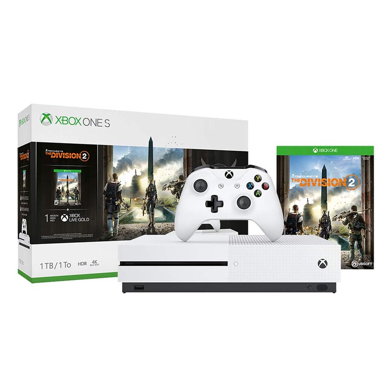 Xbox One S Consola 1Tb The Division 2 Bundle Edition