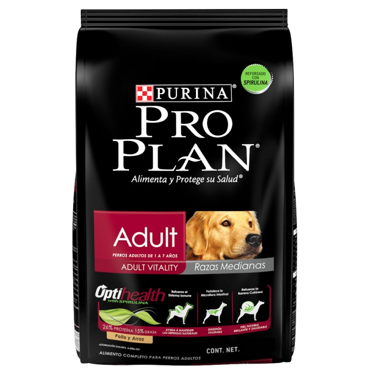 Proplan Adulto Complete Optihealth Razas Medianas 13 Kg - Purina